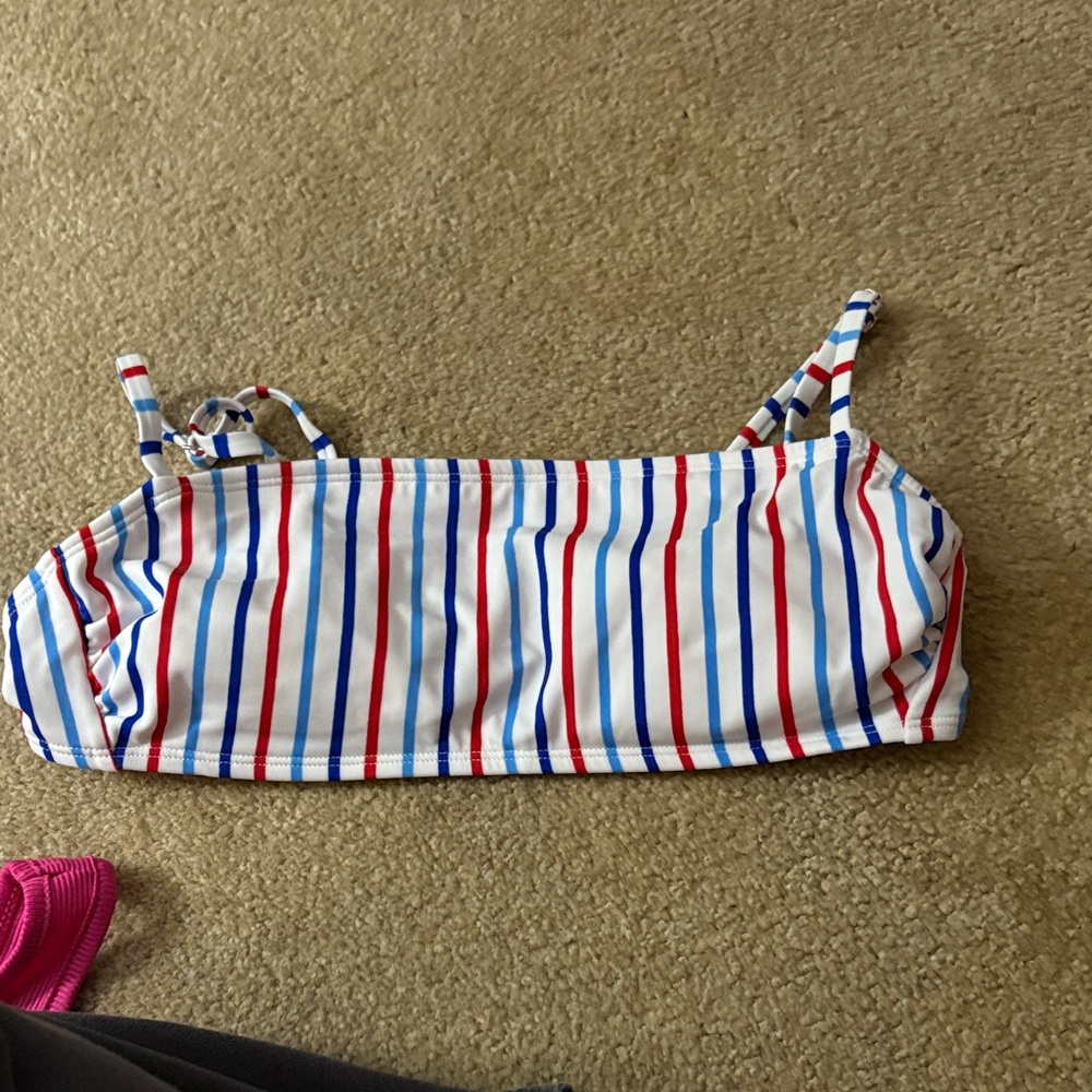 Striped Kids Swim Top
